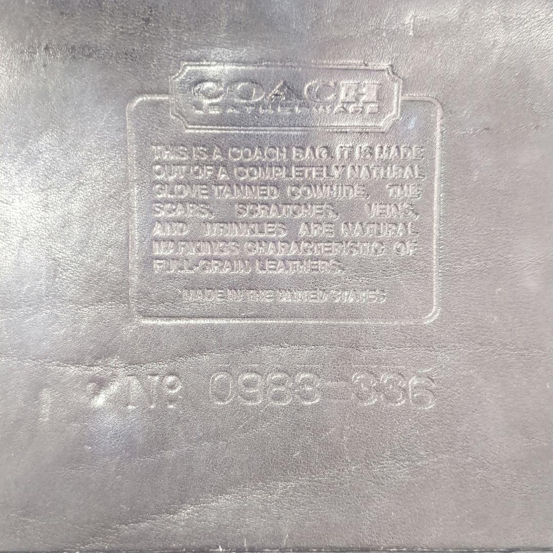 オールドコーチ　ショルダーバッグ　 黒