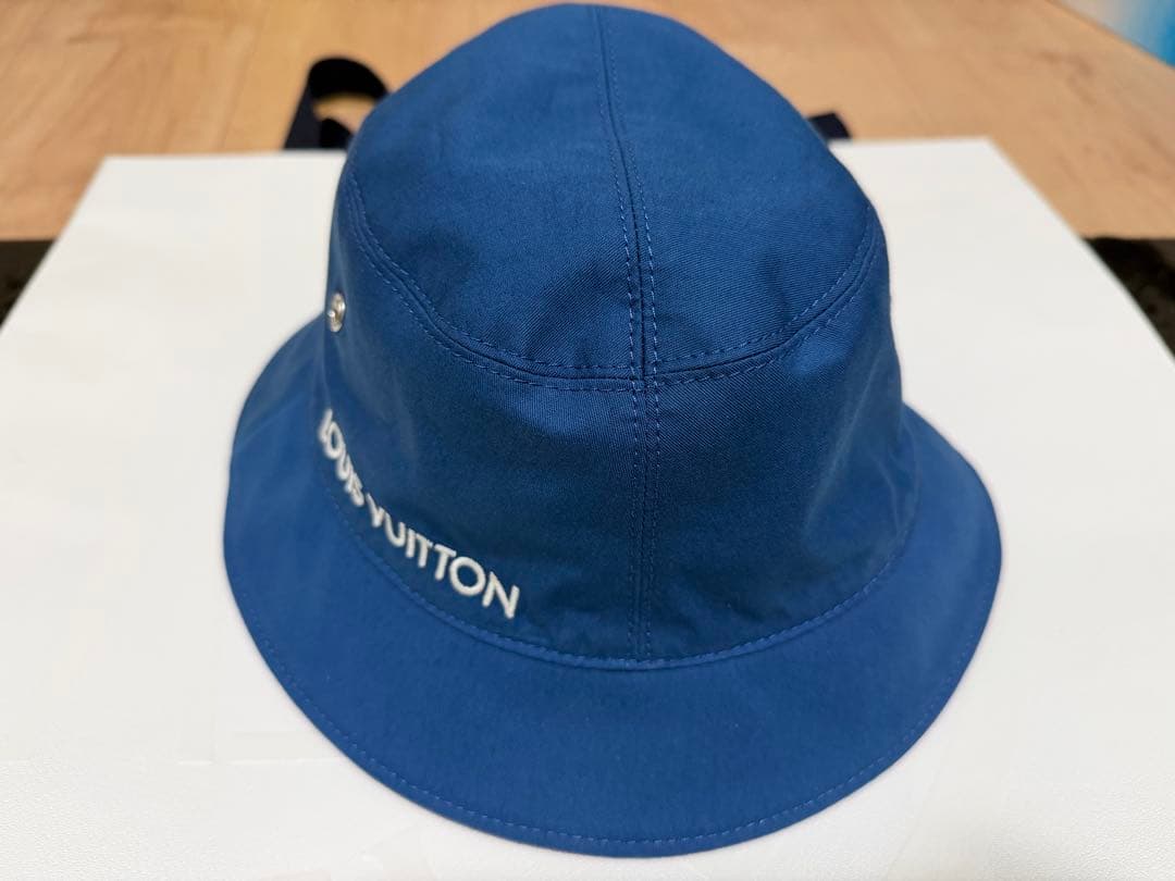 ミ*ル様 LOUIS VUITTON デニムバケットハット　レディースメンズ　リ