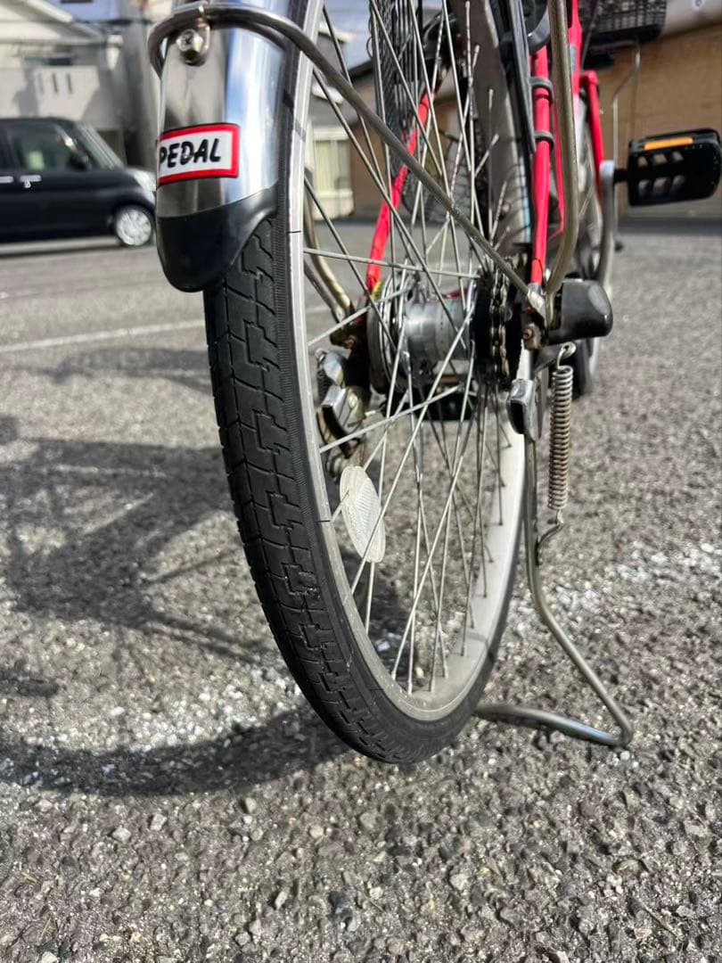 503 Panasonic 電動アシスト自転車 24インチ 8AH 整備済