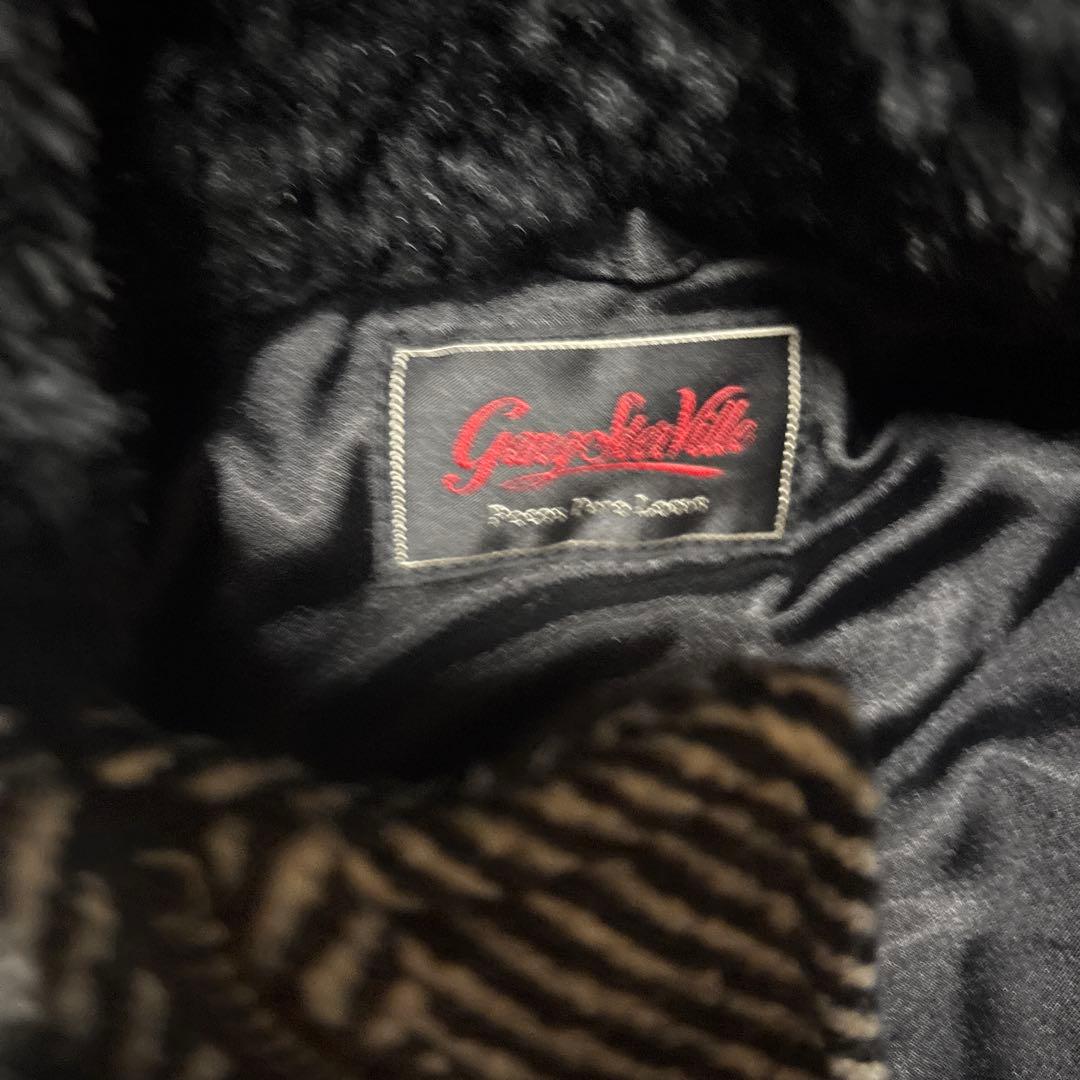 む*ん様 ギャングスタービル　ヘンリーボーン　モッズコート　プリマロフト　ウール