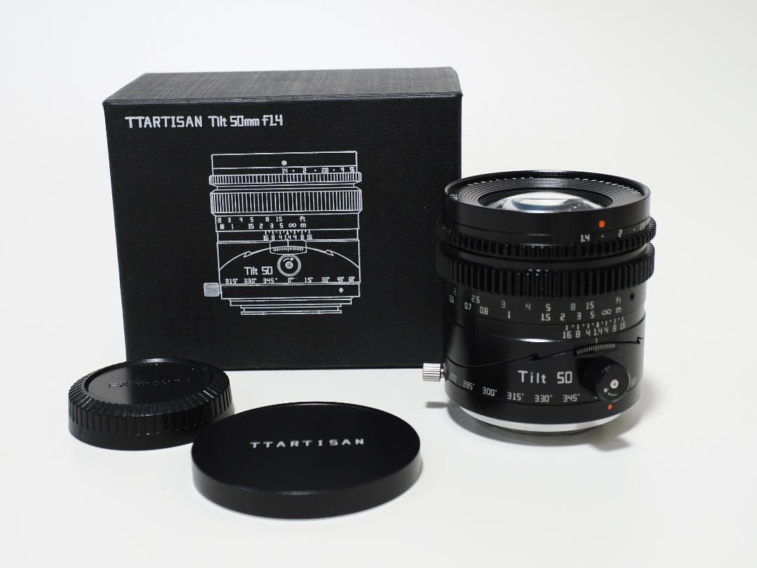 TTARTISAN TILT 50mm F1.4 富士フィルムXマウント
