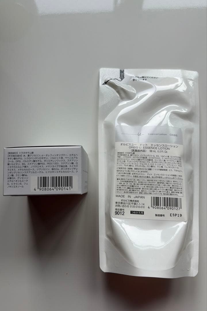 オルビスユードット　エッセンスローション・クリームモイスチャライザー
