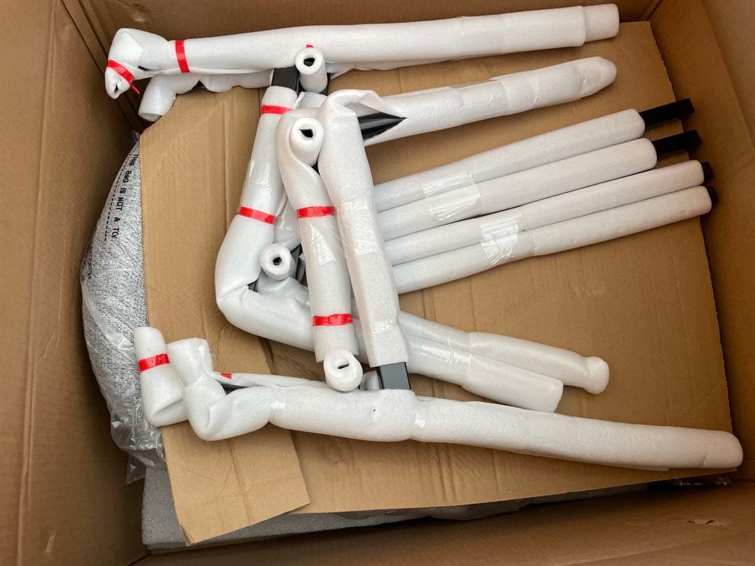 タンスのゲン　 お掃除ロボット対応 ダイニングチェア 2脚 レドグレー