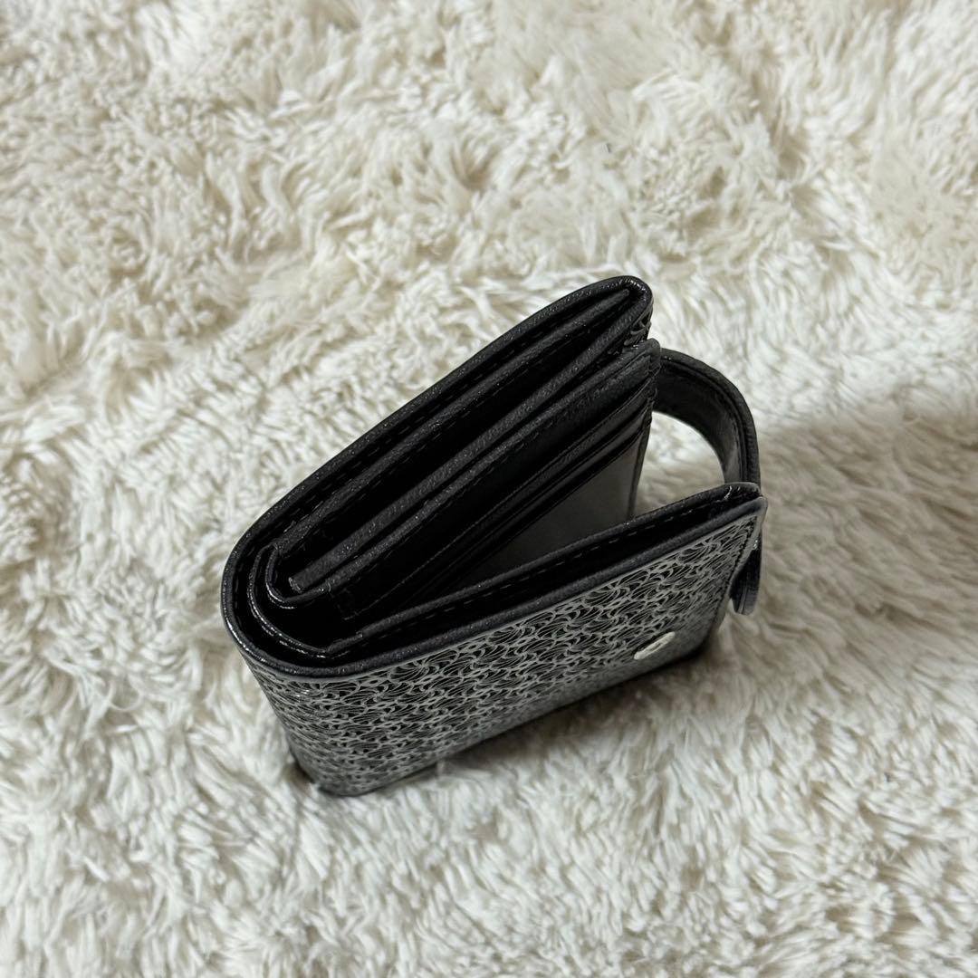 ⭐️新品未使用⭐️　ヒロコハヤシ　GIRASOLE　二つ折り財布　メタリック加工