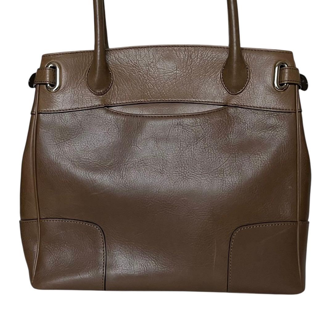 極美品 HAMANO クラッシーアーバントート ミニ ゴールド金具 南京錠 底鋲