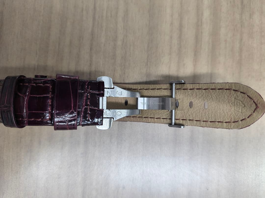 ‼️裁縫上手さん専用‼️　　　PANERAIバックル、ベルト付き2本。 24mm