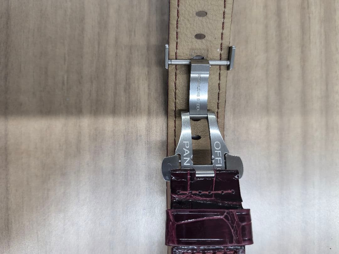 ‼️裁縫上手さん専用‼️　　　PANERAIバックル、ベルト付き2本。 24mm