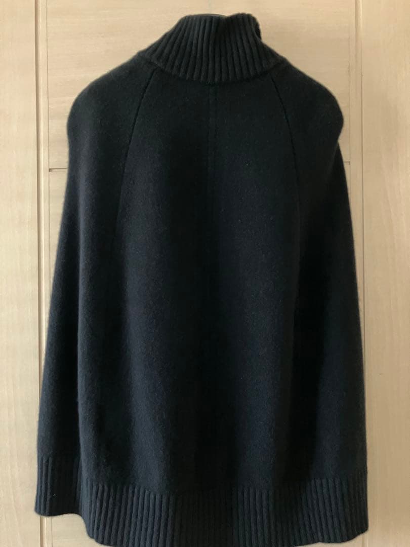 美品　セオリーリュクス　theory luxe 上質ポンチョ