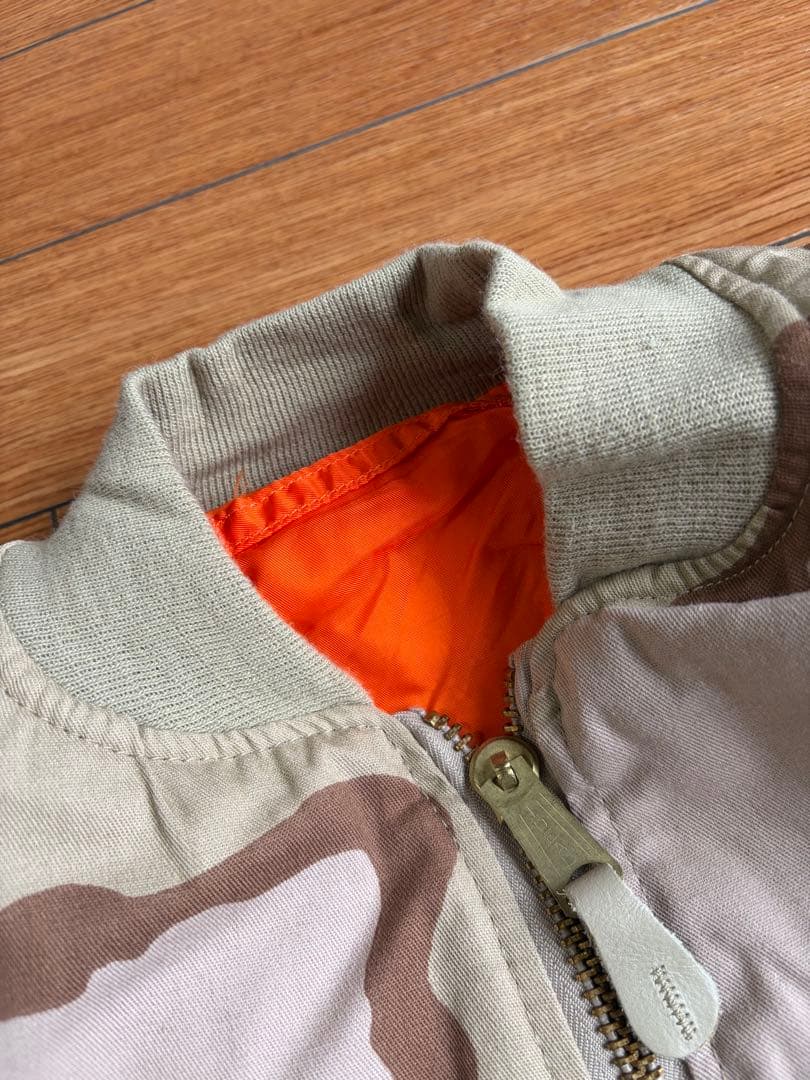 アルファMA-1 USA製　デッドストック　デザートカモ　迷彩