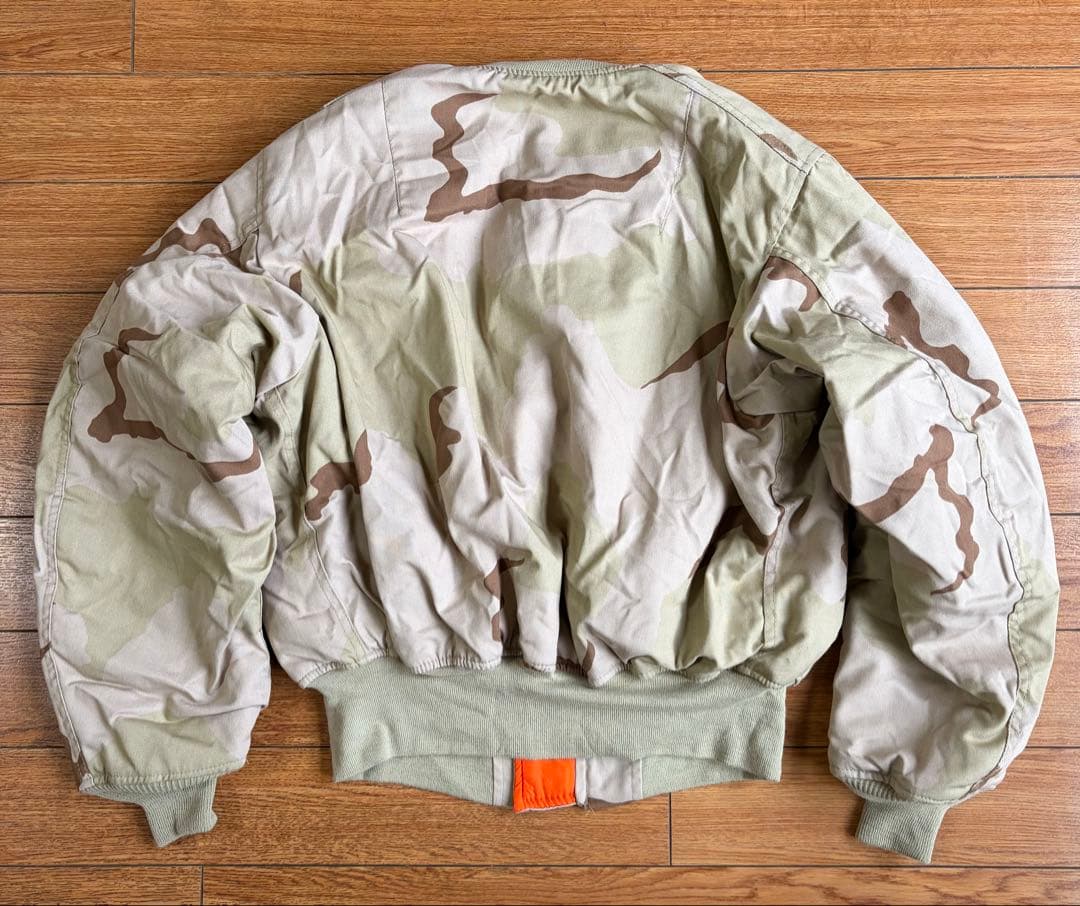 アルファMA-1 USA製　デッドストック　デザートカモ　迷彩