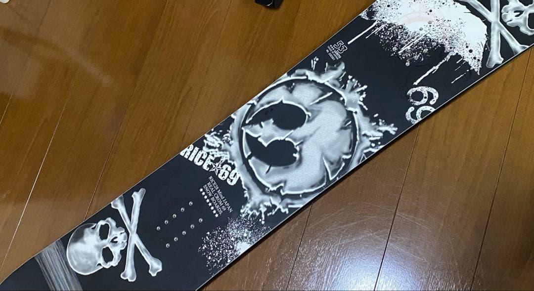 日本製スノーボード RICE28 RICE69 153cm美品