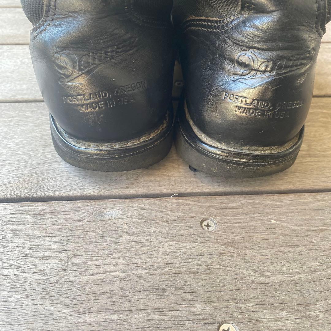 Danner 黒 ワークブーツ