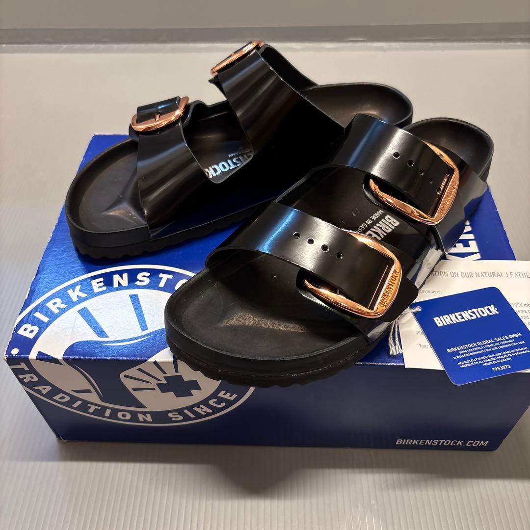 未使用！BIRKENSTOK アリゾナ ビッグバックル　ブラック26cm 正規品