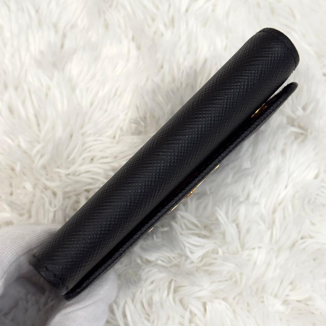 極美品⭐️現行 RFID内蔵 PRADA プラダ サフィアーノ レザー キーケース