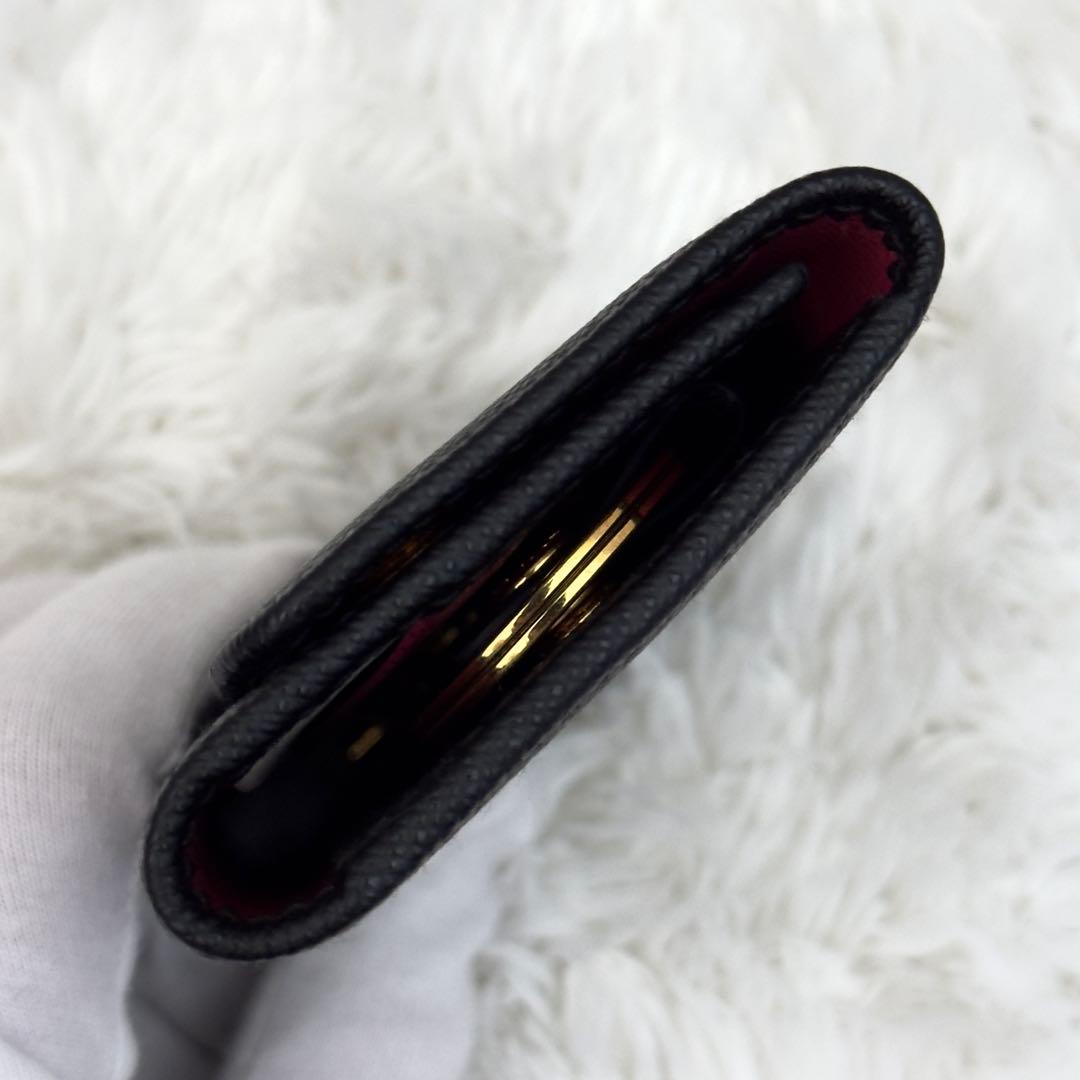 極美品⭐️現行 RFID内蔵 PRADA プラダ サフィアーノ レザー キーケース