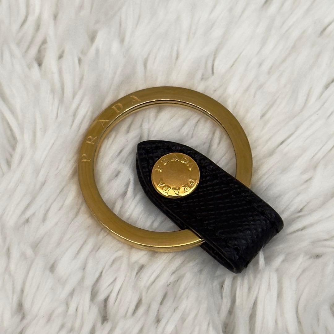 極美品⭐️現行 RFID内蔵 PRADA プラダ サフィアーノ レザー キーケース