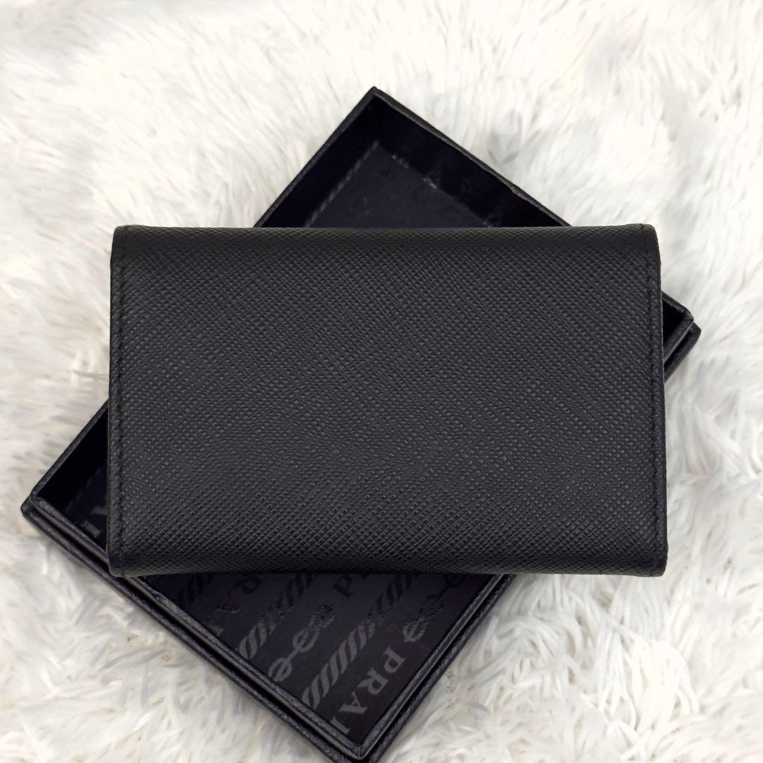 極美品⭐️現行 RFID内蔵 PRADA プラダ サフィアーノ レザー キーケース