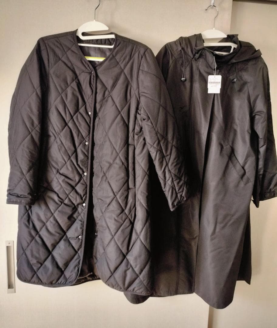 【新品】元町ゼラール フーディーコート★2枚セット　スプリングコート　撥水　M