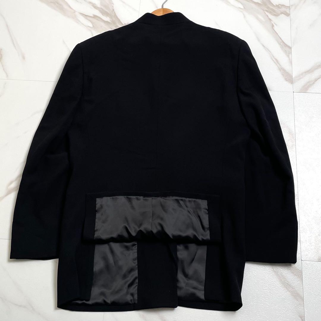 【美品✨】マオカラー スーツ セットアップ 比翼 sausaito 黒 A6