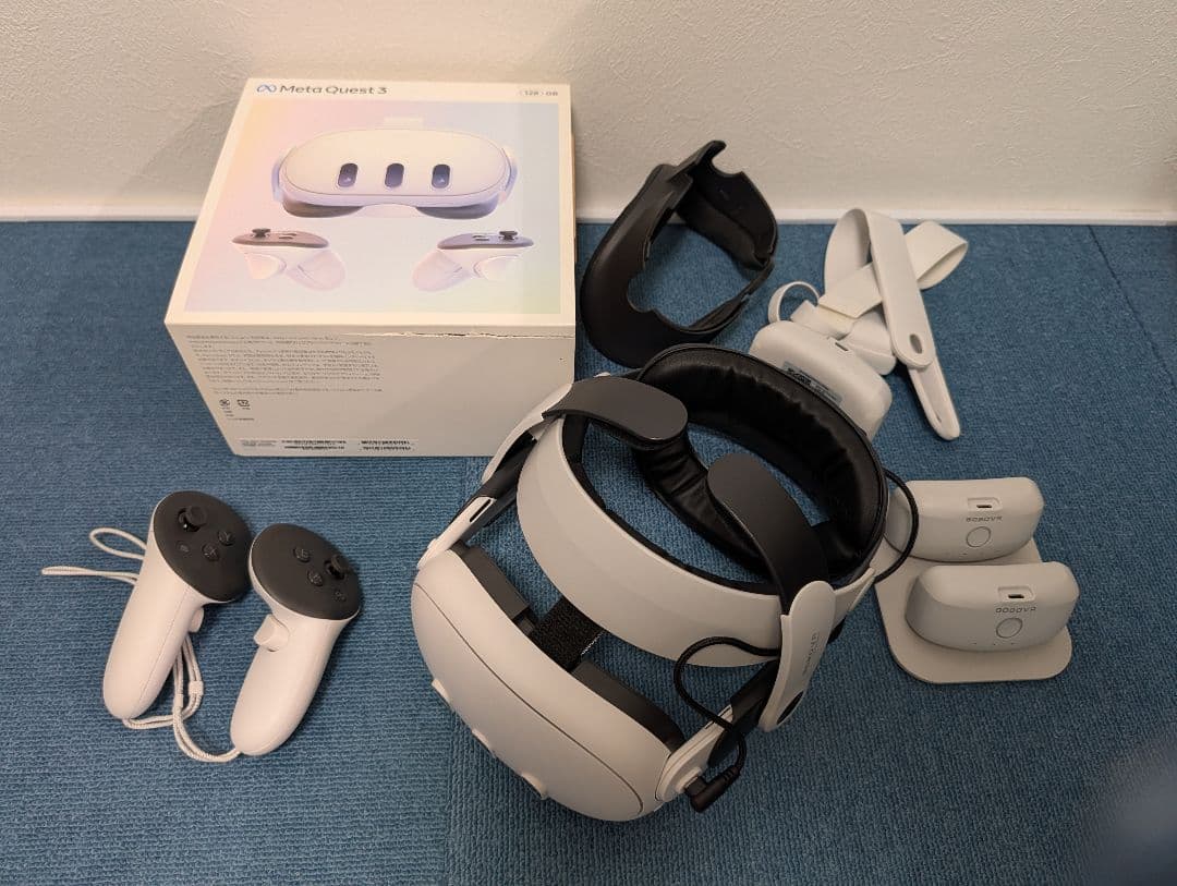  Quest 3 BOBO VR M3ヘッドストラップ付き