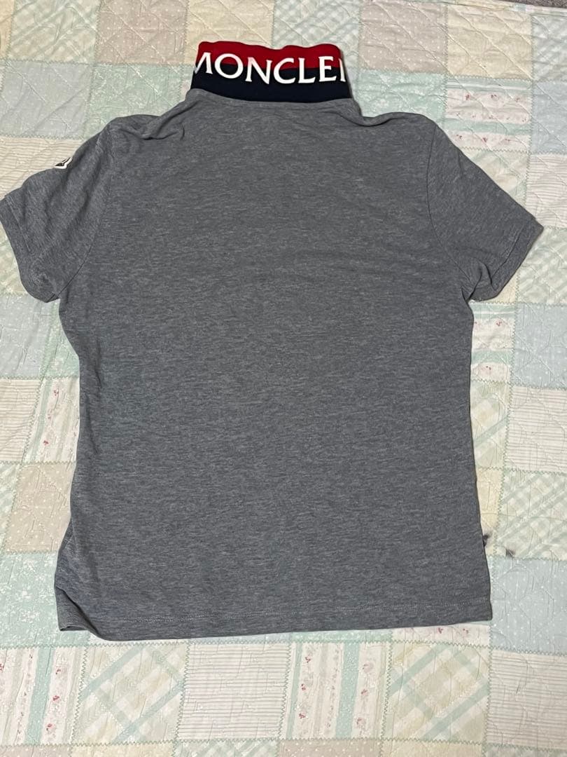 人気モデル★ モンクレール　ポロシャツ　S 首裏デザイン　国内正規品