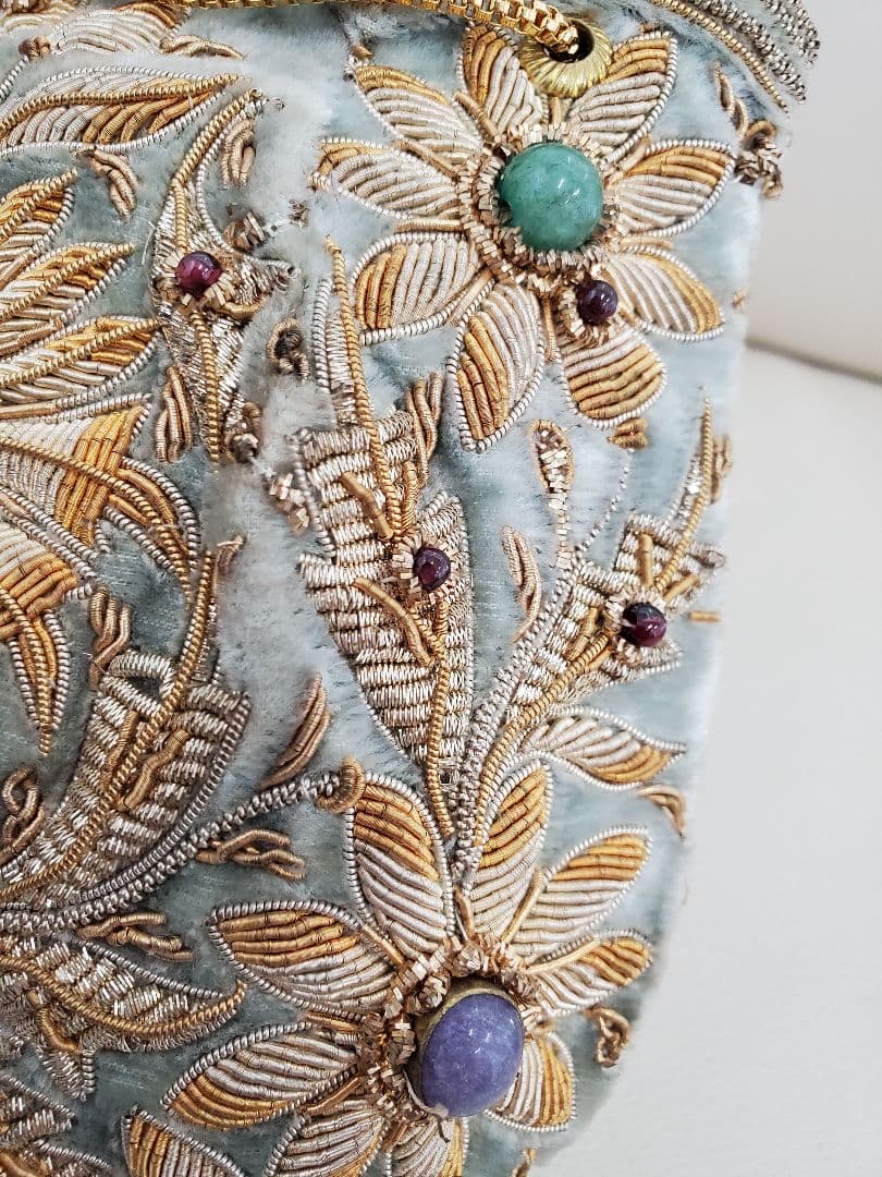 LUMYはしもと ビーズバッグ フォーマルバッグ