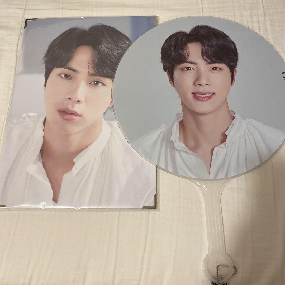 BTS jin MOSうちわ+バンバンコンプレフォトセット