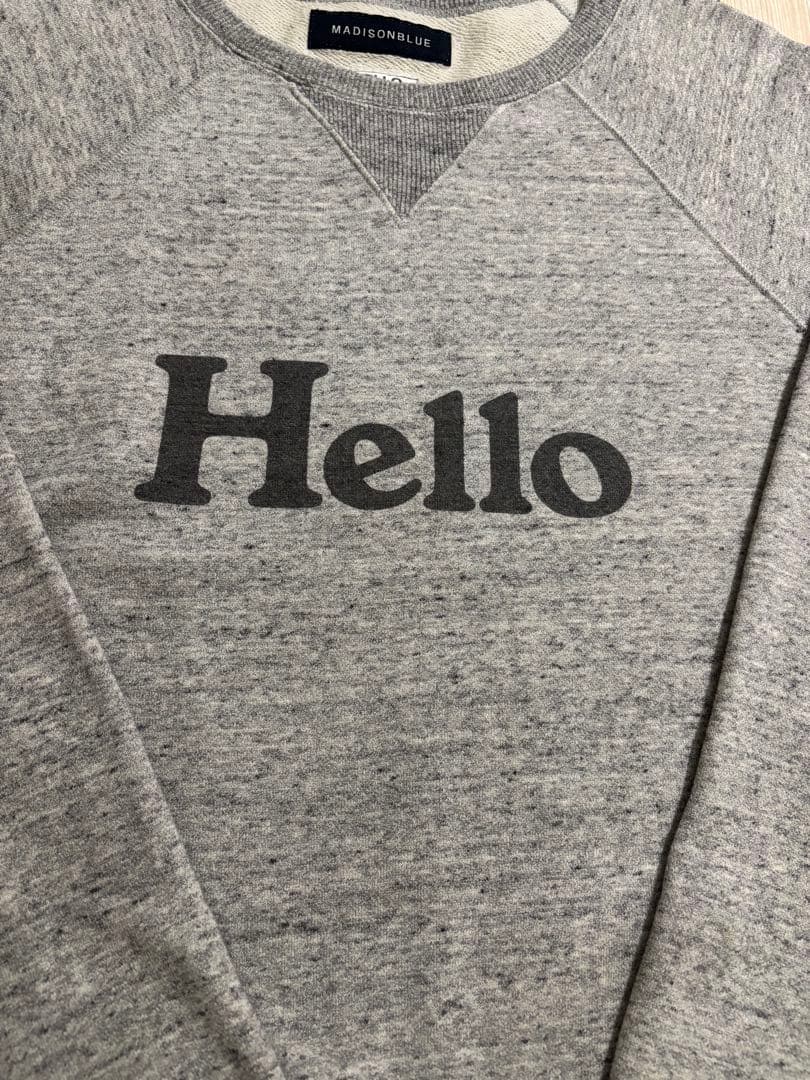 ♥*g様 【一回短時間】★ MADISONBLUE HELLO SWEAT ★0