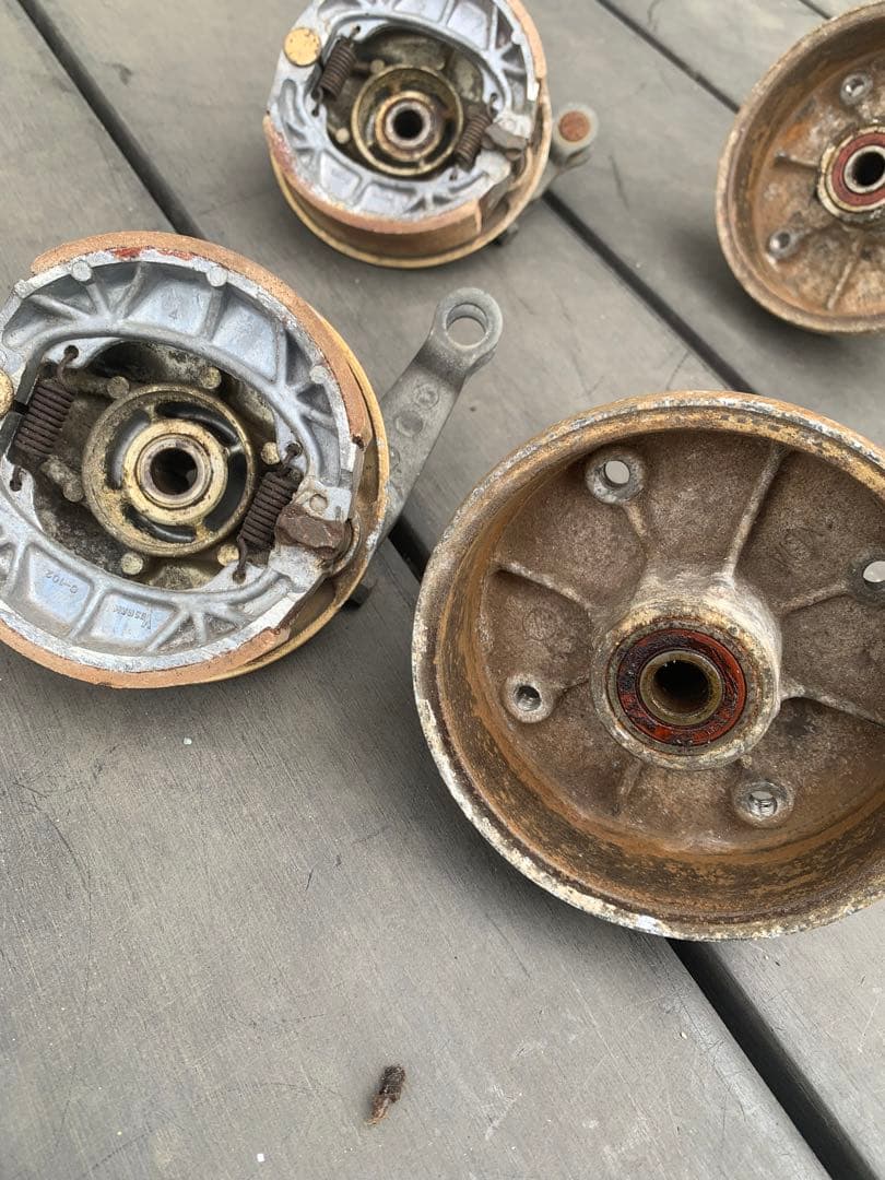 モンキー　ゴリラ　　ハブ　セット　前後　フロントリア　ドラム