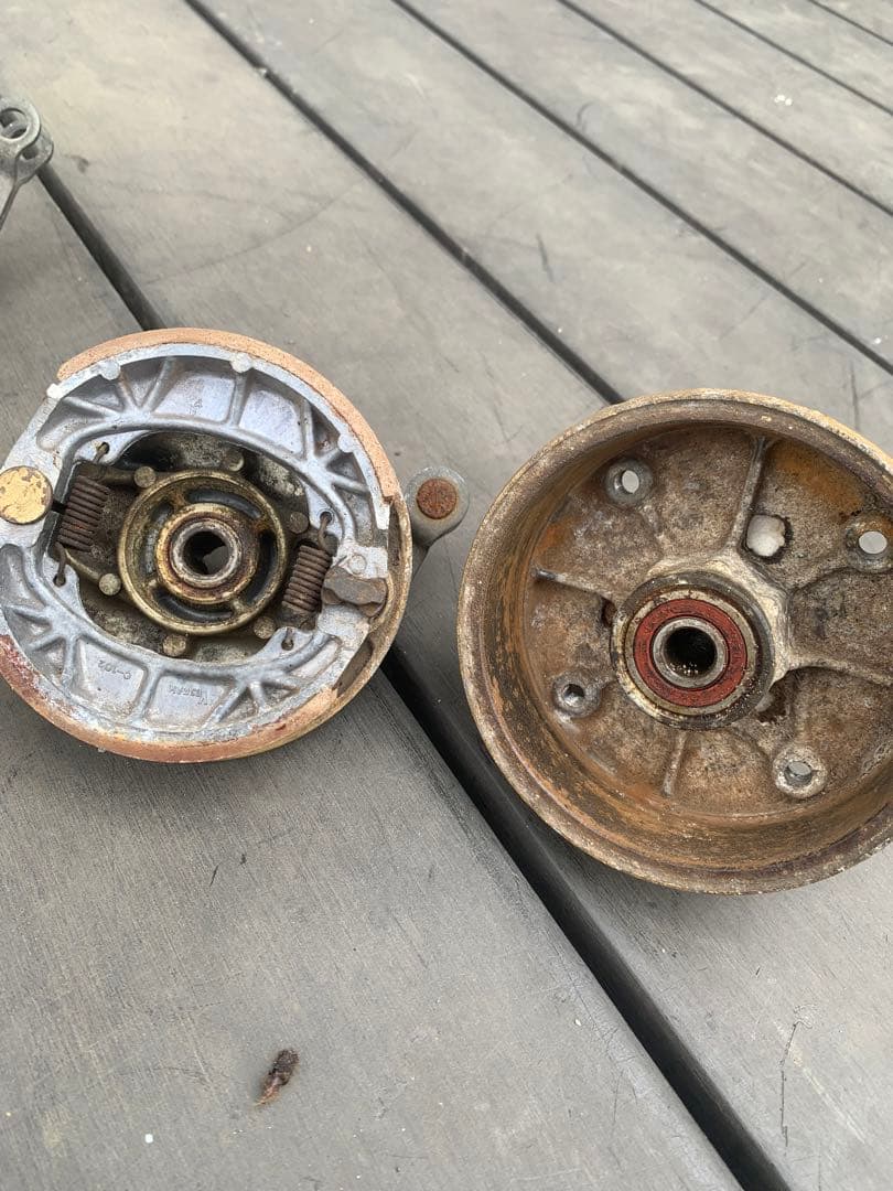 モンキー　ゴリラ　　ハブ　セット　前後　フロントリア　ドラム