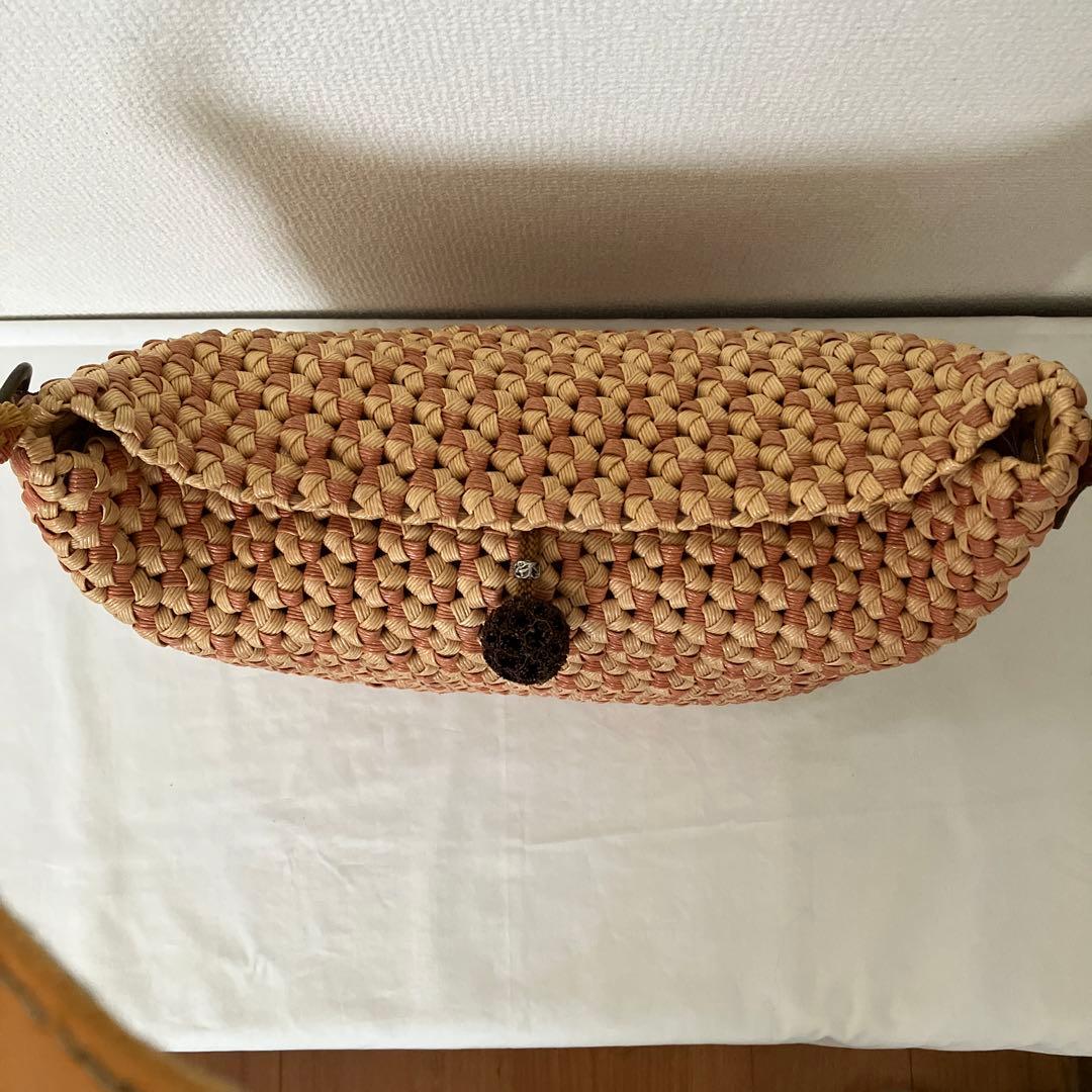 クラフトバンド　バッグ　　　ハンドメイド　ショルダー