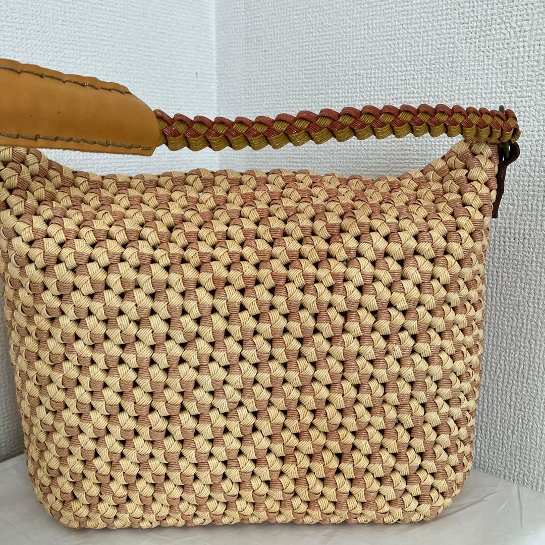 クラフトバンド　バッグ　　　ハンドメイド　ショルダー