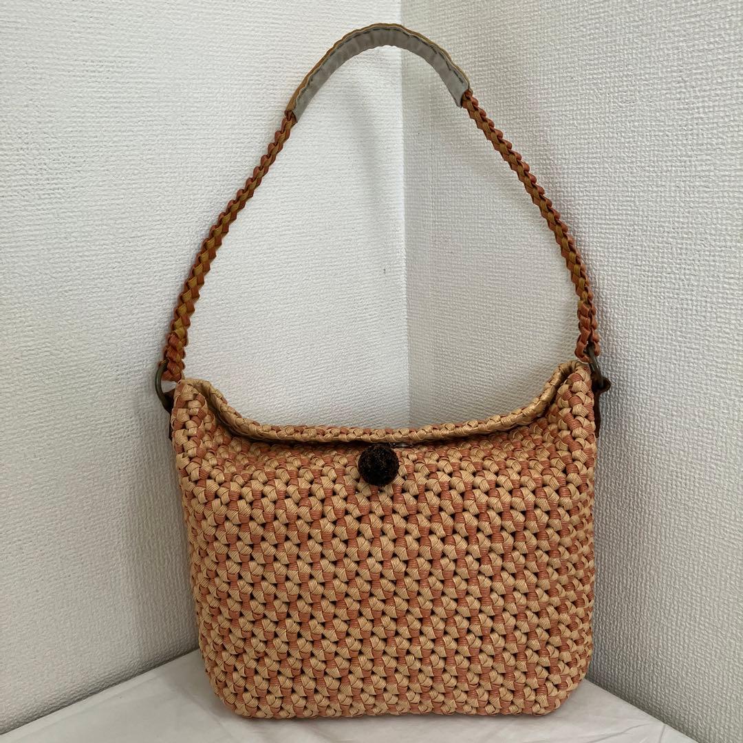 クラフトバンド　バッグ　　　ハンドメイド　ショルダー