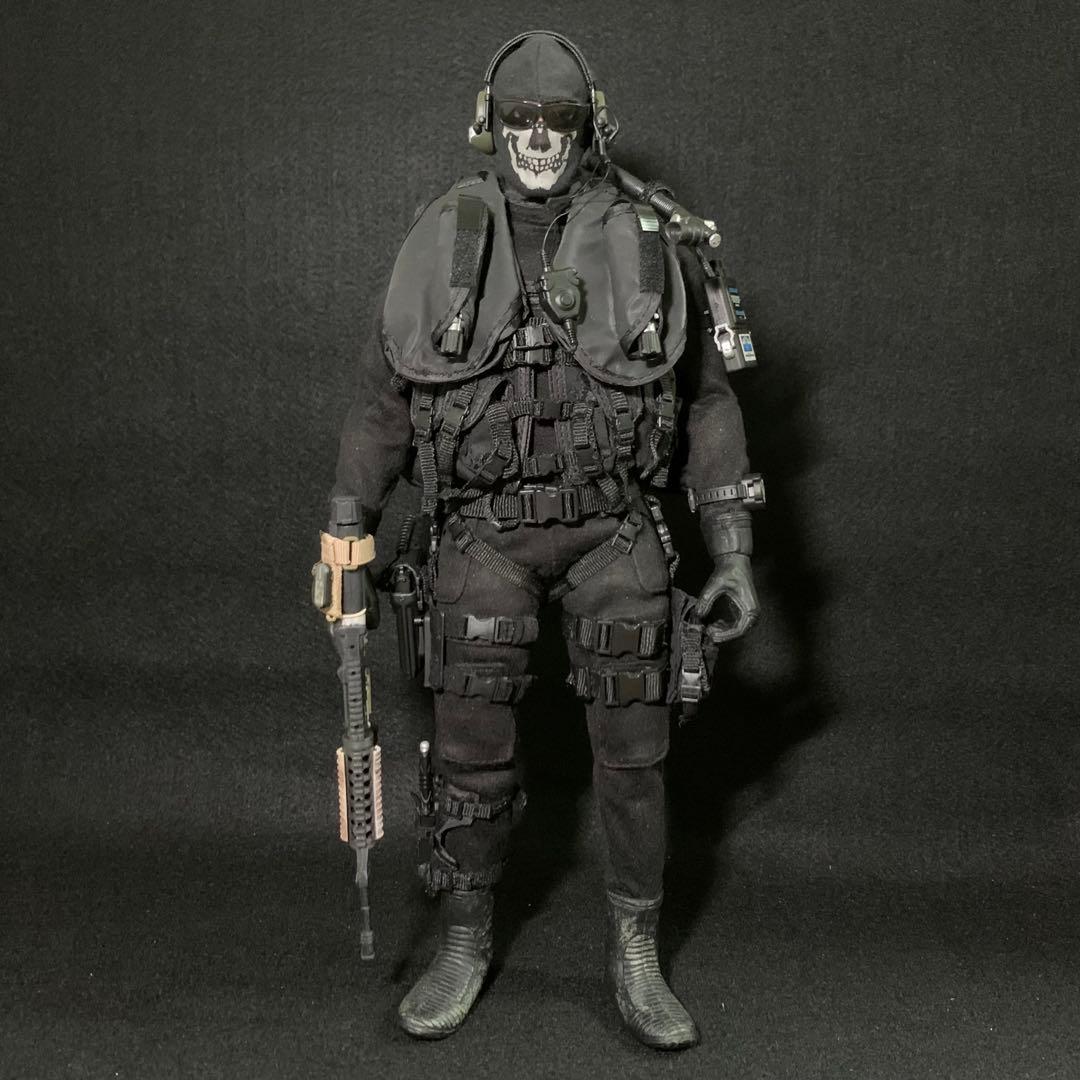 1/6 カスタムフィギュア　UDT Ghost フロッグマン　ダイバー