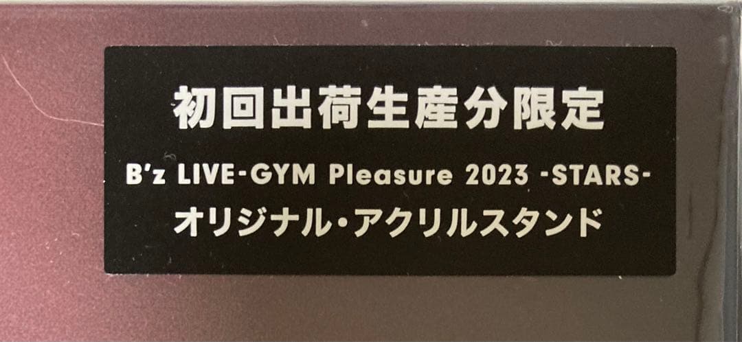 【新品】初回出荷生産限定　B'z Pleasure 2023-STARS-DVD