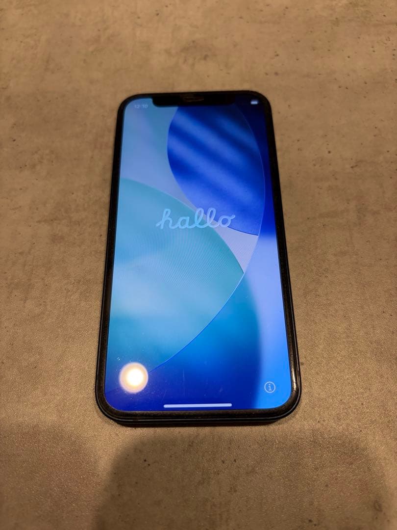 iPhone12mini 64GB ブラック　モヒカン