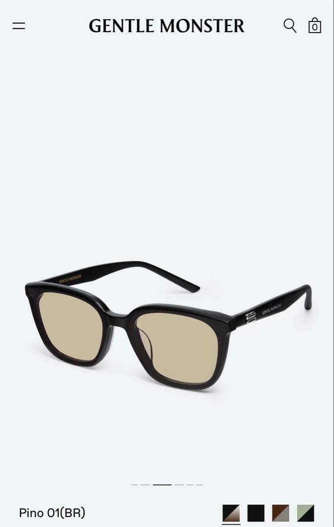 GENTLE MONSTER Pino 01 ジェントルモンスター　サングラス