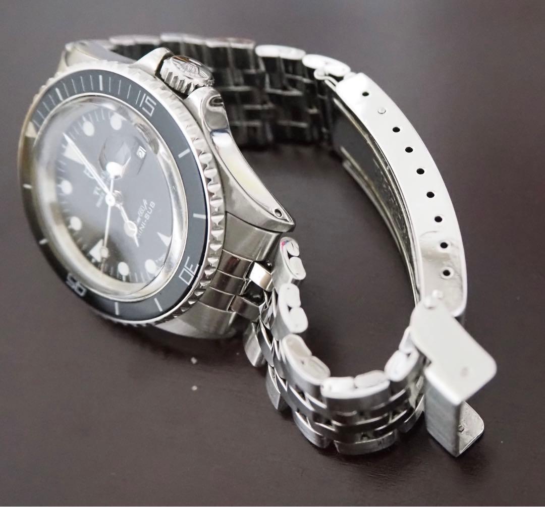 美品☆TUDOR miniサブ　ブラック 自動巻き腕時計