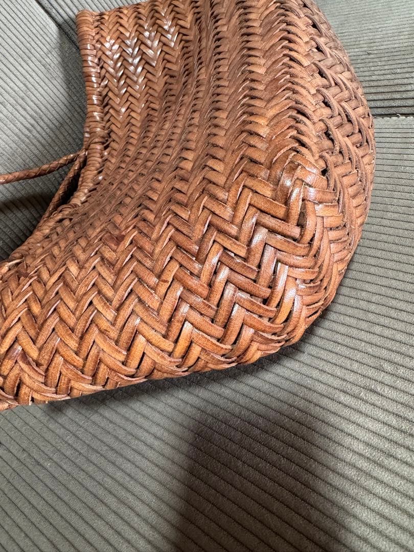 dragon diffusion バッグ レザートートメッシュ