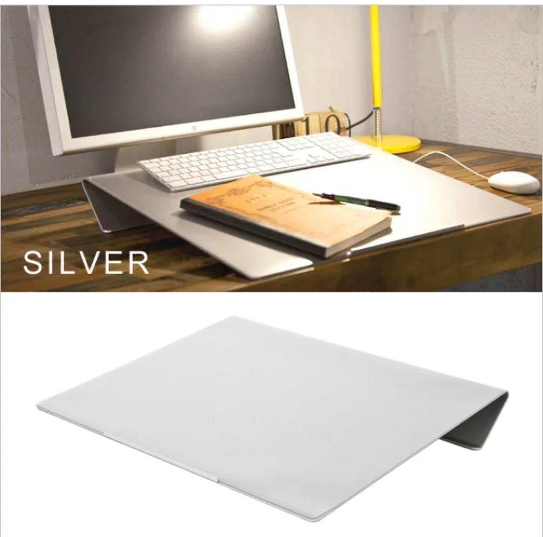 angle10 卓上傾斜台　シルバー　専用マットあり