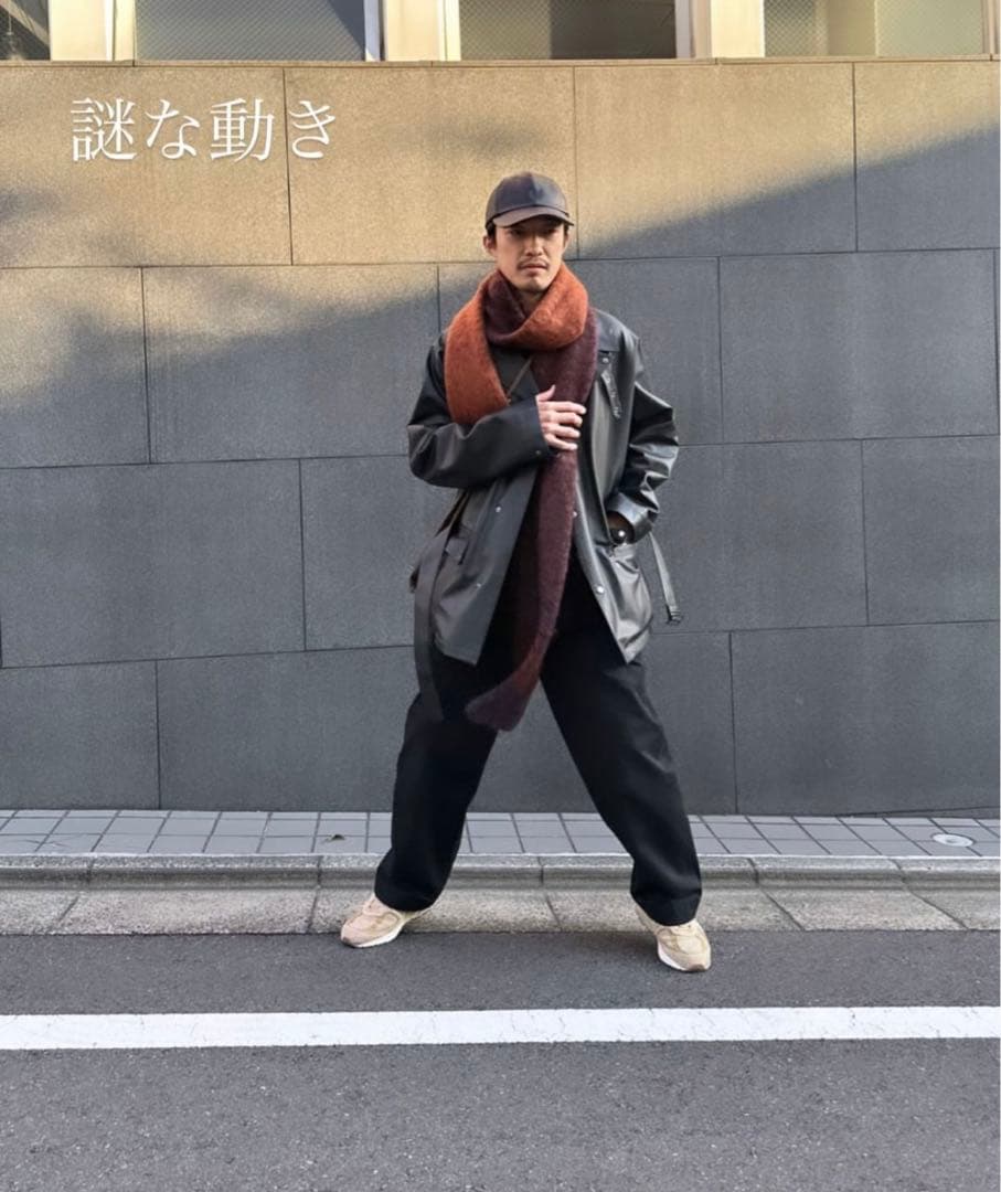 NICENESS welham レザーキャップ