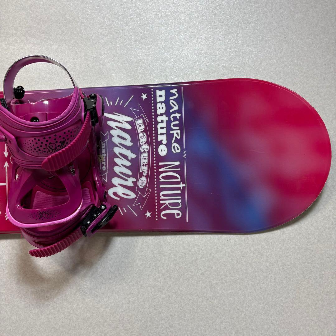 nature stella スノーボード 137cm レディース ジュニア