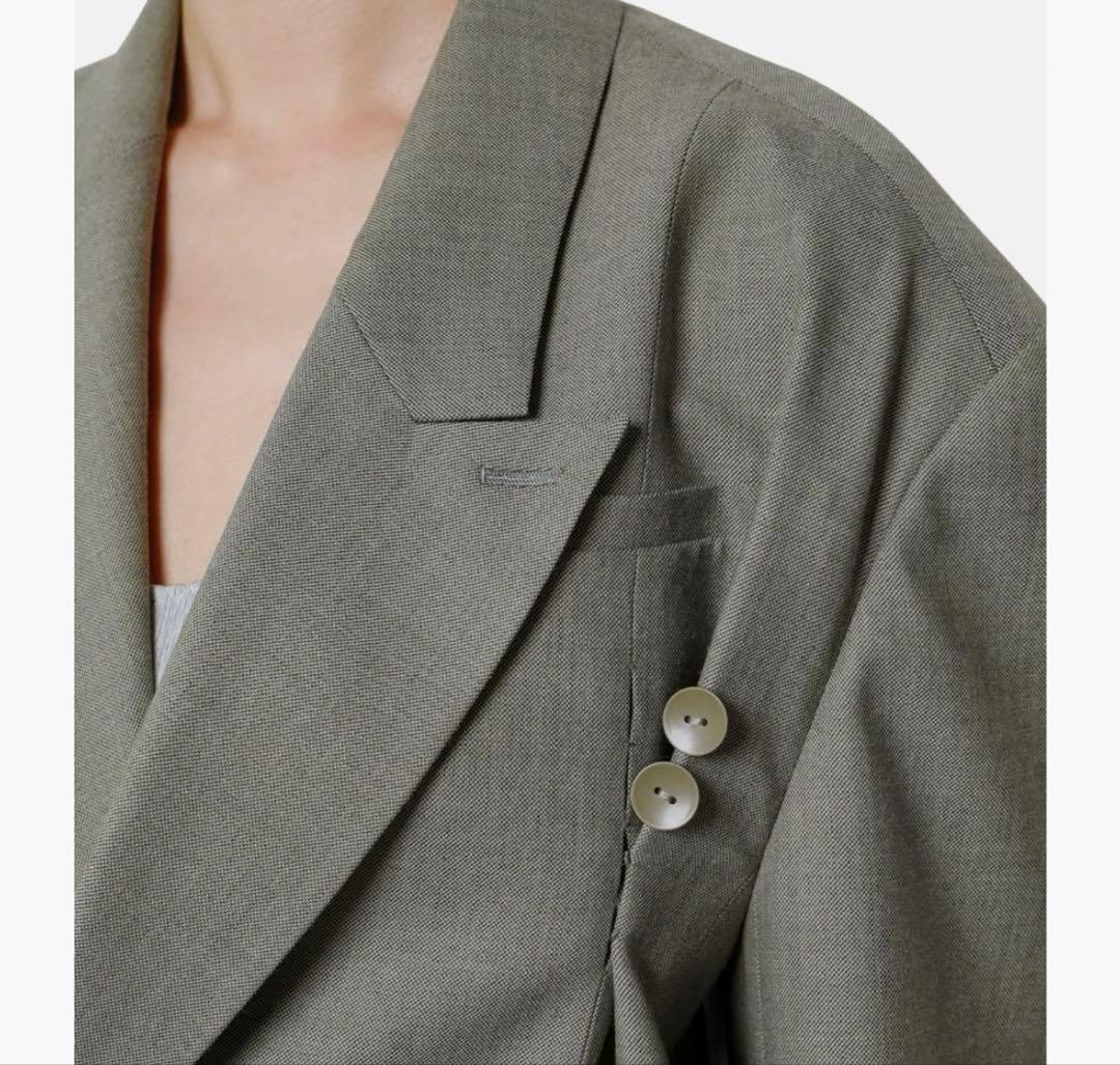 IRENE ASYMMETRICAL CLASSIC JACKET撮影時のみ使用