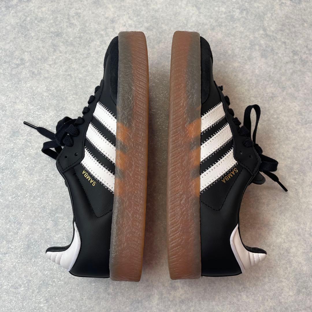 【極美品】adidas SAMBAE W JI1350 厚底 24.5 ブラック