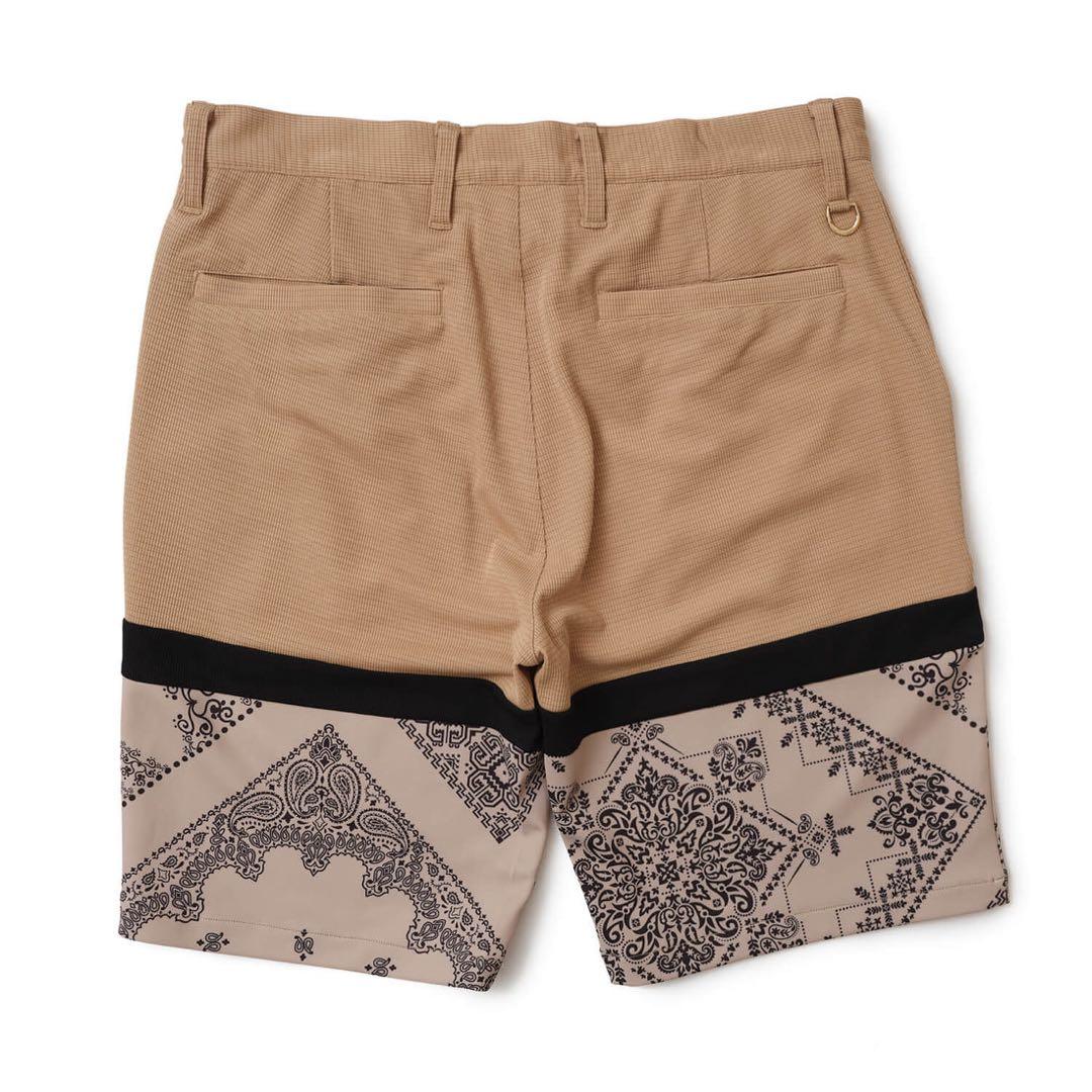 新品 ★ V12 セットアップ モックネック ショーツ ハーフパンツ シャツ