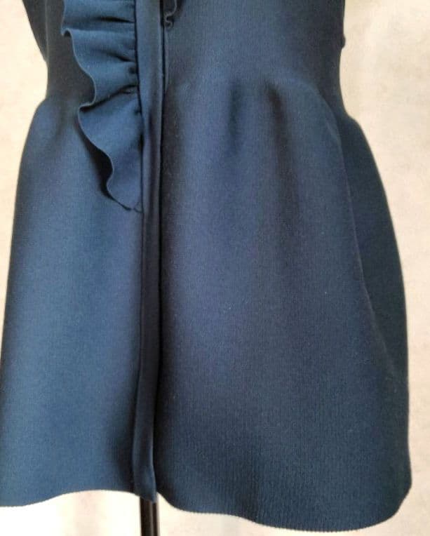 ユナイテッドアローズ　ベスト ジレ　フリーサイズ　ネイビー　レディース