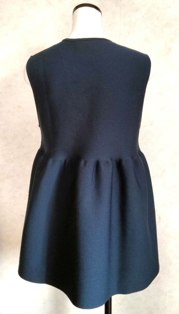 ユナイテッドアローズ　ベスト ジレ　フリーサイズ　ネイビー　レディース