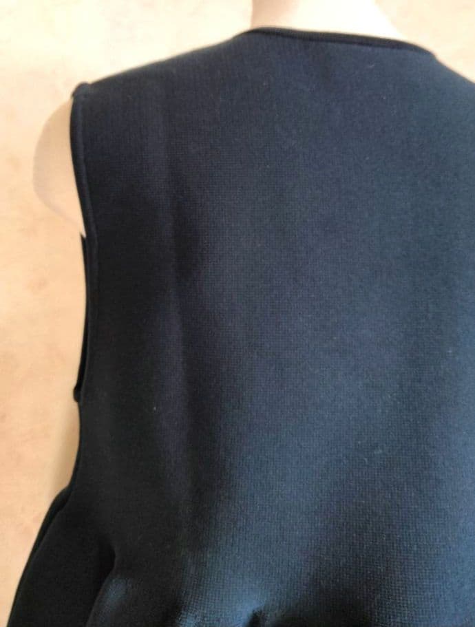 ユナイテッドアローズ　ベスト ジレ　フリーサイズ　ネイビー　レディース