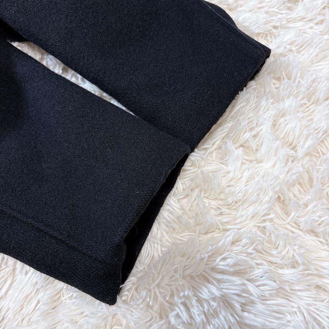 SCHOTT ピーコート キルティング 740N ヴィンテージ 黒USA L