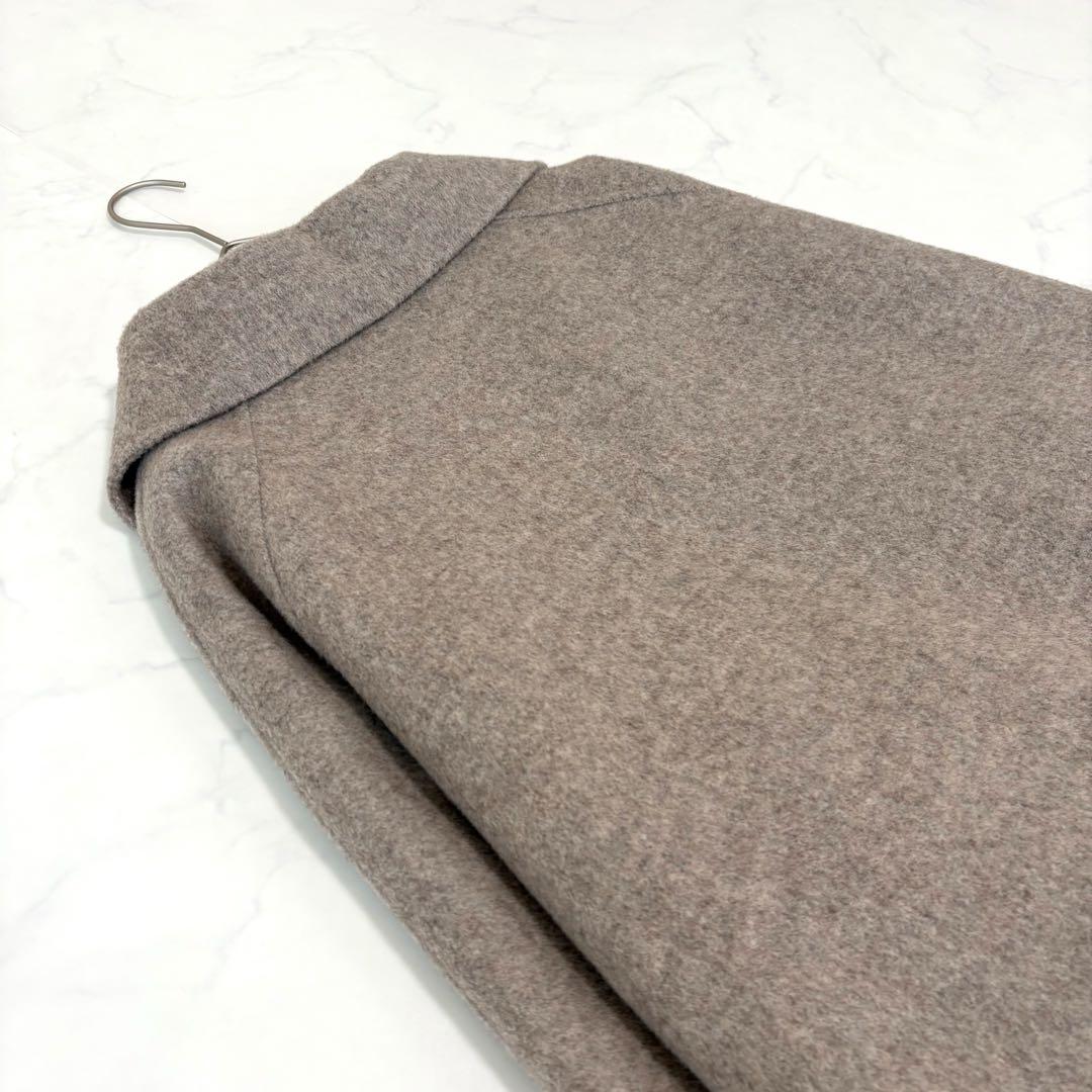 23AW✨️未使用級　ミニッツ　ショートコート　ウールリバー仕立て　モカベージュ